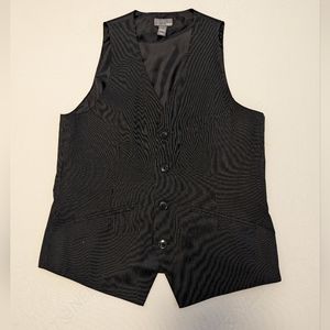 H&M Formal Vest, 38R, Medium, Black Pinstripe